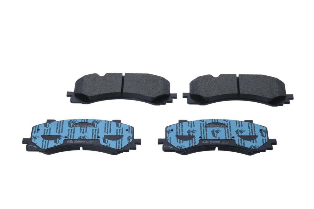 Jeu de 4 plaquettes de frein VALEO ref. 610490